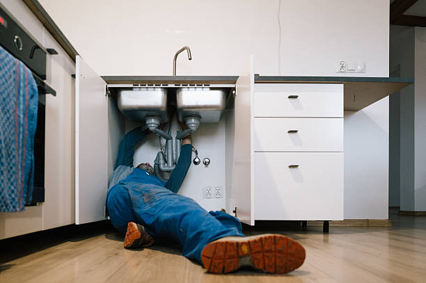 Professional Leak Detection technician working in Walhonding, OH